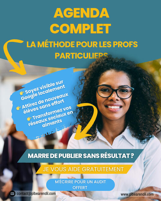 Agenda complet – Réseaux sociaux Design promotionnel Instagram mettant en avant l’organisation et la gestion de contenu pour entrepreneurs et marques.