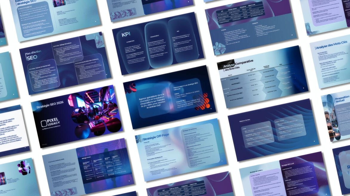 Ensemble de templates Instagram professionnels créés pour améliorer la cohérence visuelle et la stratégie de contenu d’une entreprise.